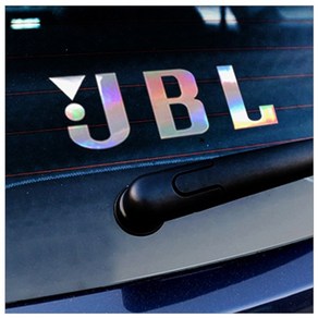 [지현카닷컴] 자동차 스티커 - JBL, 적색, 1개