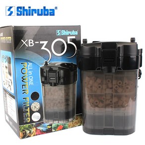 시루바 어항 외부여과기 XB-305, 14W, 1개
