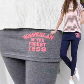 바닐라나인 예쁜핏 면스판 1859 치마레깅스