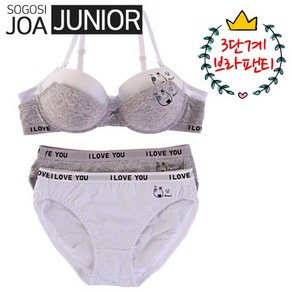 소고시조아 주니어 J2002 학생 브라팬티세트 3단계