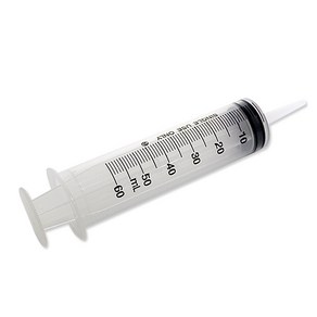 - [정림] 일회용 60cc 무침주사기 20개관장용관장, 40개