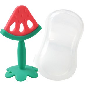 퍼펙션 실리콘 과일치발기+케이스 치발기, 1개