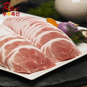 [루루축산] 왕목살 제육 불고기용 500g 수입돼지고기, 1개