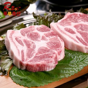 [루루축산] 돈목살 구이용 500g 칠레산, 1개