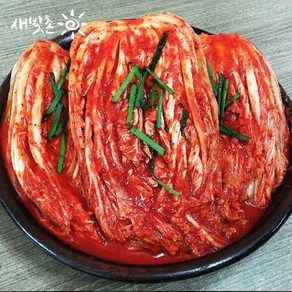 [새빛촌] ['생'포기김치 10kg] 명품 수입김치 (개인 업소 추천!), 10kg, 1박스