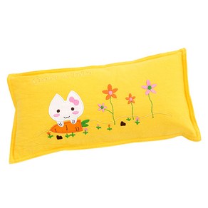이솔홈 당근토끼 메밀 베개 커버세트, 당근토끼 메밀 베개 07_옐로우(S), 1개