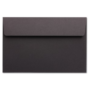 페이퍼포레스트 고급 블랙 초대장 초청장 검정 봉투 18cm x12cm 카드봉투/엽서봉투, 검정우편초대봉투10(18x12), 10매입
