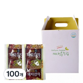 [NK협동조합] 돼지감자즙 50포 * 2박스, 80ml, 100개