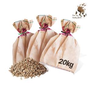 세척마사토 20kg 대립 씻은 마사토 대포장 화분 분갈이 마감재, 1개