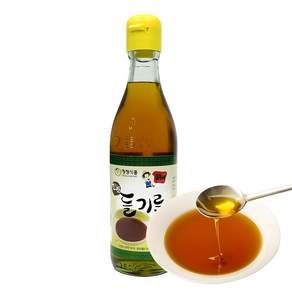 청정식품 HACCP 통들깨 100% 고소한 들기름, 1개, 350ml
