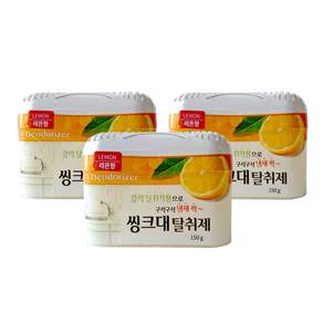 해피룸 싱크대 탈취제 3개세트 싱크대냄새제거 싱크대 방향제 싱크대 악취제거, 150g, 3개