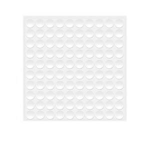 충격 문짝 실리콘 100P 쿠션 싱크대 문 소음, 1개