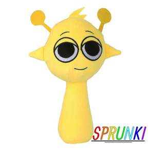 스프런키 Sprunki 캐릭터 피규어 봉제 애착 인형 선물, 1개, 10_사이먼, 25cm