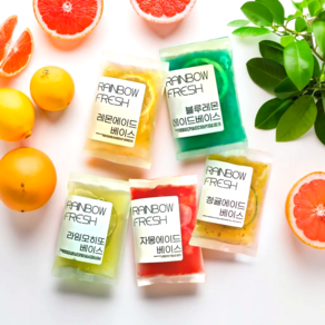 에이드 베이스 카페 세트 구성 - 자몽 청귤 라임 모히토 블루레몬 레몬 간편 스틱 하이볼, 5개, 85ml, SET(에이드베이스1개+탄산수1개)