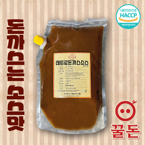 꿀돈 레트로돈까스소스, 2kg, 1개