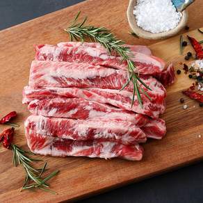 [당일발송] 세계 4대 진미 이베리코 돼지고기 갈비살 200g x 1팩, 1개, 이베리코 갈비살