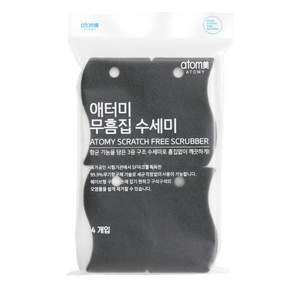 애터미 무흠집 수세미, 1세트, 4개입