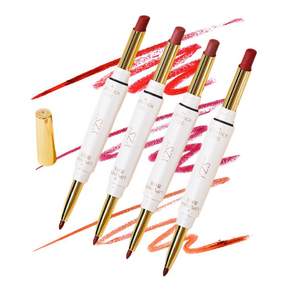 컵에 묻지 않는 듀얼 헤드 립스틱 립라이너 묻지않고 지워지지않는 립스틱 번지지않는 촉촉한 반전 립스틱 매직 보습 방수 립스틱 sy211, 레토르칠리, 1개