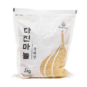 국내산 다진마늘(냉장) / 깐마늘, 2kg, 1개