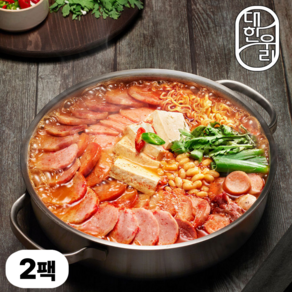대한우리 NEW 의정부식 신사 부대찌개, 2개, 1350g