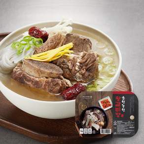 [국제식품] 초원농원 맛 그대로 진한육수 진짜 왕 갈비탕 1kg, 4개