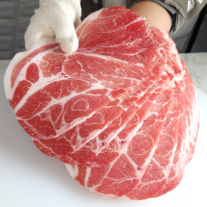 [당일발송] 업소용 극강 가성비 대용량 제육용 2kg 목전지 왕목살, 1개