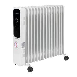 (본사공식) 한양테크 타이머 전기 라디에이터 5핀/7핀/9핀/11핀/15핀 동파방지 가정용 업소용, 타이머 라디에이터 15핀(블랙 HY-15P)