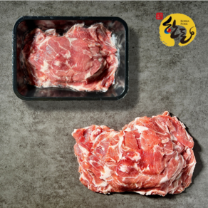 직통미트 한돈 대패 목살 (냉동), 1개, 500g
