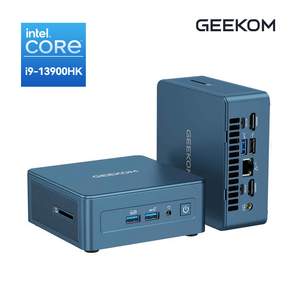 기컴 미니PC IT13 사무용미니PC 기업용 (I9-13900HK / DDR4 32G / 1T NVMe 윈도우11 Pro 포함), I9-13900HK, WIN11 Pro, 1TB, 32GB, 파랑
