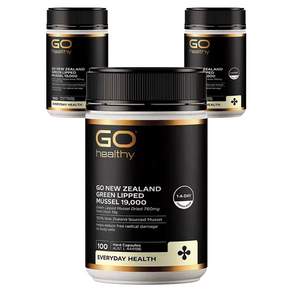 고헬씨 고 뉴질랜드 초록입홍합 머슬 19000 캡슐 100정, 3개