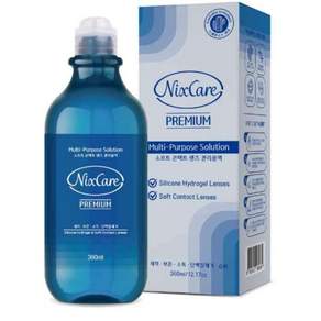 (3+3)닉스케어 프리미엄소프트렌즈 관리용액360ml3개+160ml3개, 1개