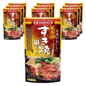 다이쇼 스키야끼나베 스프 스트레이트 타입, 10개, 750g
