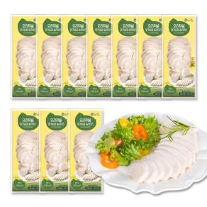 햇살닭 오리지널 닭가슴살 슬라이스, 30개, 100g