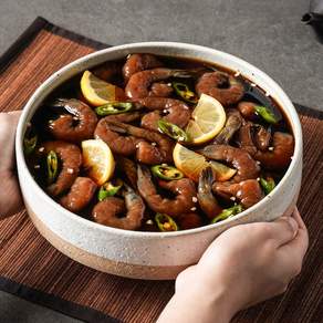 소이반 당일제조 저염 수제 깐 새우장(매콤간장) 400g 1kg, 1세트, 1L