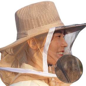 깔끔더하기 벌초 모자 방충 날파리 양봉 벌모자, 2개