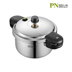 PN풍년 뉴파이브 인덕션 겸용 통5중 스텐 압력솥, 10인용/6L/24C