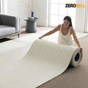제로벨 18T PVC 층간소음방지 롤 매트 폭 110cm x 5m 유아 어린이 놀이방매트, 오크오드