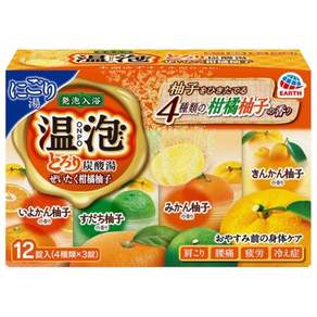 NEW 온포 탄산발포 입욕제 12정, 45g, 12개