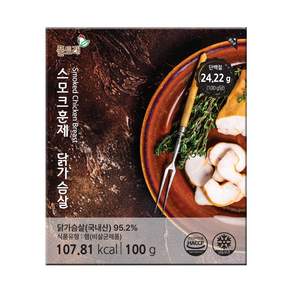 풀토래 닭가슴살 10팩_국내산, 100g, 스모크훈제, 10개