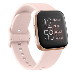 Fitbit Versa 1 2 Versa Lite 밴드 용 실리콘 루프 스트랩 Fitbit Versa 밴드 교체 용 조정 가능한 스포츠 시계 밴드 팔찌