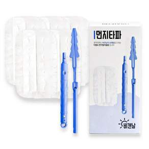 비갠날 먼지떨이 스틱 숏 롱 2종 중 택1, [비갠날] 롱핸들 + 청소포 5개입, 1개