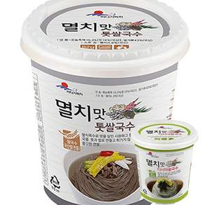 완도바다가득히 완도삼촌컵라면 [멸치맛다시마쌀국수6개+멸치맛톳쌀국수6개] 해조쌀국수 건면, 24개