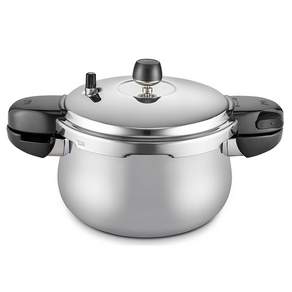 PN풍년 2025년 뉴 하이클래드 베이직 IH 압력솥 인덕션 가스레인지 하이라이트 국내산 10인용, 1개, 실버, 6L