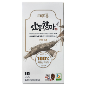 [마다솜] 안동참마 분말 스틱형, 100g, 1박스