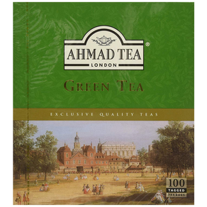 Ahmad Tea 그린 티, 2g, 100개입, 1개