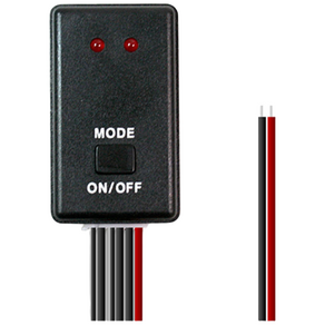 CD 2개의 LED로 10가지 모듈기능을 동시에 LED모듈 LED 싸이키 컨트롤러 오토바이튜닝 자동차튜닝 오토티엔, 1개, 혼합색상