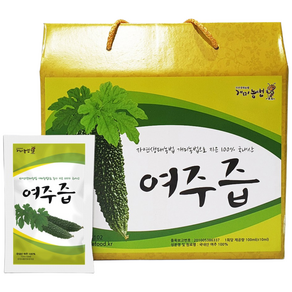 개미농법 여주즙 여주진액 60포 1박스 100ml 현대농원, 60개