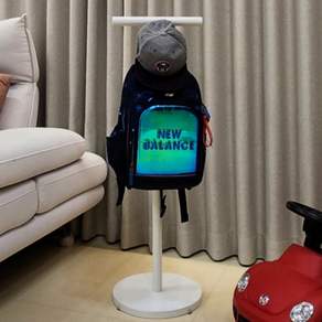 JNM 가방걸이 행거 스탠드 화이트, 1개, 퓨어화이트