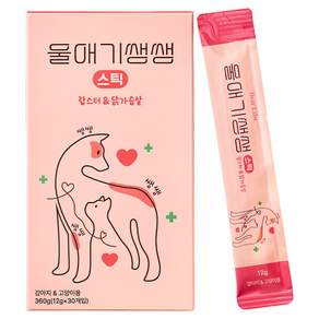 울애기쌩쌩 스틱 강아지 고양이용, 360g, 1개, 종합영양제