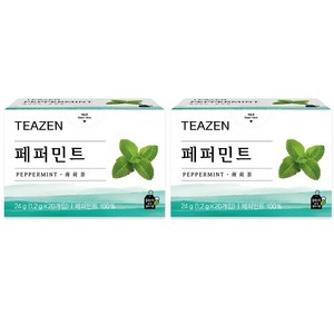 티젠 페퍼민트, 1.2g, 20개입, 2개